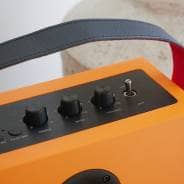 Steepletone REDEFY - High Power Luxury Bluetooth Speaker (Retro Pop Orange)