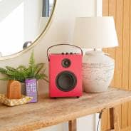 Steepletone REDEFY - High Power Luxury Bluetooth Speaker (Retro Pop Red)