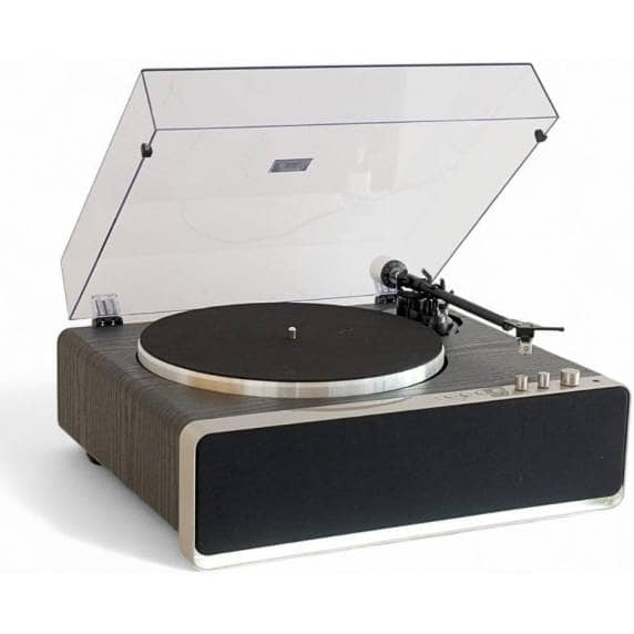 Steepletone Richmond All-In-One Record Player Turntable with Bluetooth (Black)