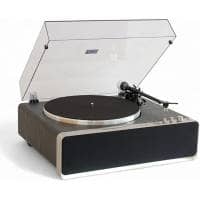 Steepletone Richmond All-In-One Record Player Turntable with Bluetooth (Black)