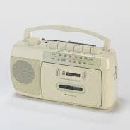 Steepletone SCR209 - Retro MW/FM Radio Cassette Player and Recorder - Cream