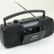 Steepletone SCR315S - Retro MW/FM Radio Cassette Player and Recorder