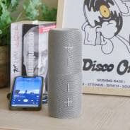 Steepletone SPLIT - Portable Two-In-One Split Bluetooth Speaker (Light Grey)