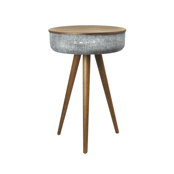 Steepletone Tabblue Bluetooth Table Speaker in Dark Wood