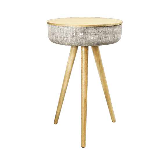 Steepletone Tabblue Bluetooth Table Speaker in Light Wood