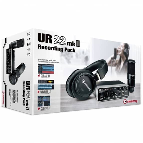 Steinberg UR22 MKII Recording Pack 