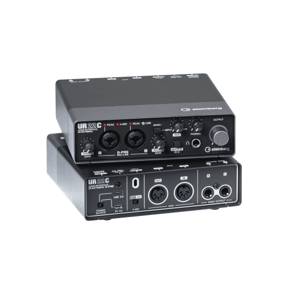 Steinberg UR22C USB-C Audio Interface & Cubase PRO 11 Bundle