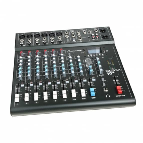 Studiomaster Club XS 10+ 10-Channel Bluetooth Mixer