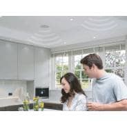 Systemline E50 Bluetooth Music System - Black Panel with 4x 6.5" Ceiling Speakers