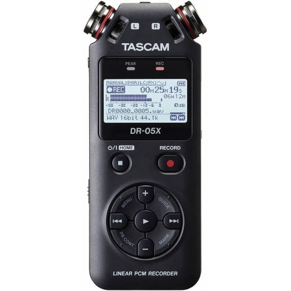 Tascam DR-05X Portable Recorder & USB Audio Interface