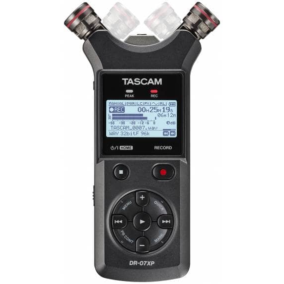 Tascam DR-07XP Stereo Handheld Audio Recorder 