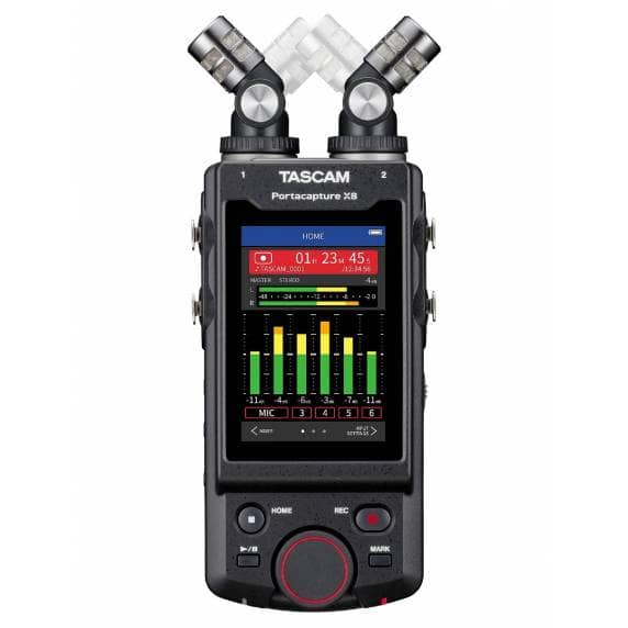 Tascam Portacapture X8 - 32-Bit Float Portable Audio Recorder