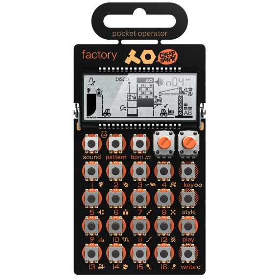 Teenage Engineering PO-16 – ‘Factory’ (Pocket Operator)