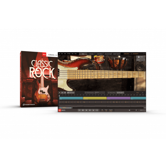 Toontrack EBX Classic Rock - EZBass Expansion (Serial Download)