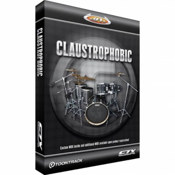 Toontrack EZX Claustrophobic - EZDrummer 3 Expansion (Serial Download)