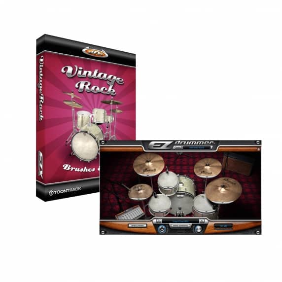 Toontrack EZX Vintage Rock - EZDrummer 3 Expansion (Serial Download)
