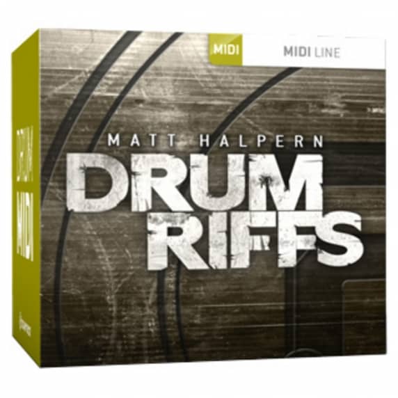 Toontrack Matt Halpern Drum Riffs MIDI (Serial Download)