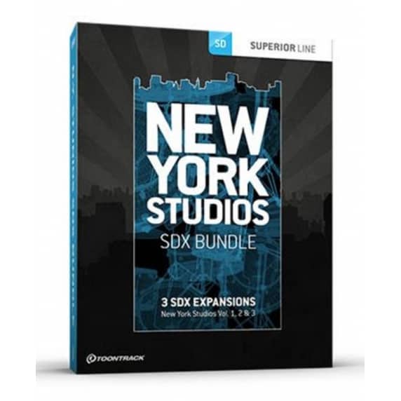 ToonTrack SDX New York Studios Bundle (Serial Download)