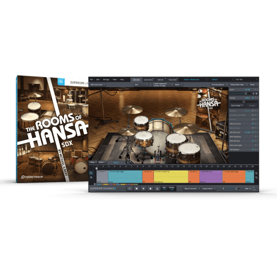 Toontrack SDX: The Rooms of Hansa (Serial Download)