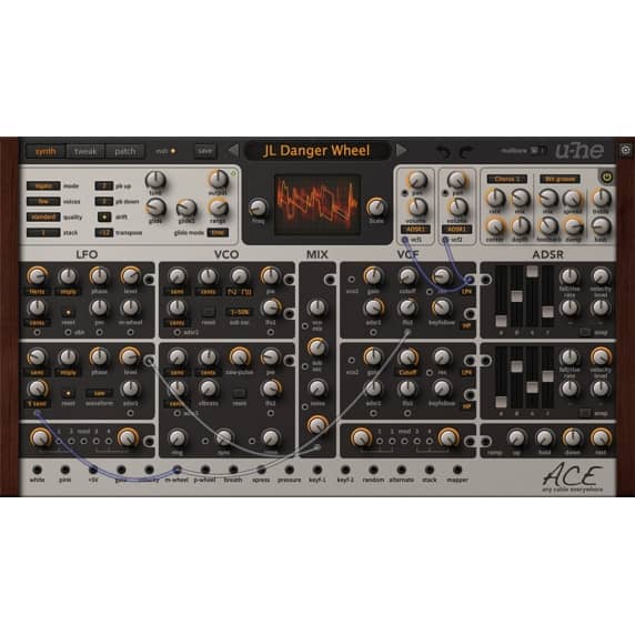 u-he Ace - Easy-to-use Modular Synth (Serial Download)