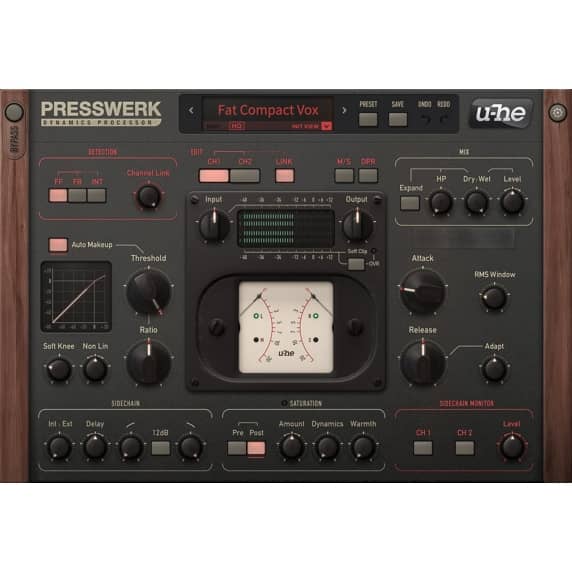 u-he Presswork - Flexable Dynamics Processor  (Serial Download)