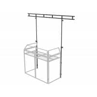 Ultimax DJ Booth Goal Post System - Black