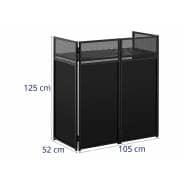 Ultimax DJ Combi Booth With Carry Bag 