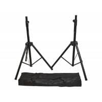 Ultimax MSA 325BK Air Cushioned Speaker Stands and Bag (Pair)