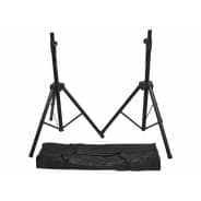 Ultimax MSA 325BK Air Cushioned Speaker Stands and Bag (Pair)