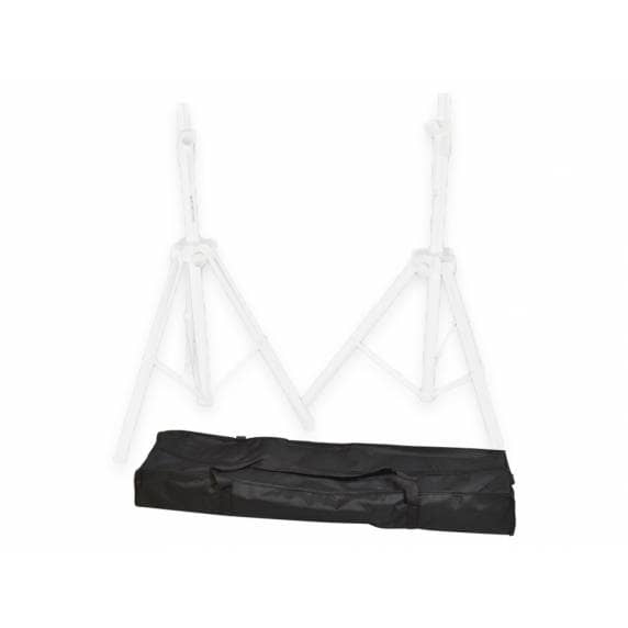 Ultimax MSA 325WH Air Cushioned Speaker Stands and Bag (Pair) - White 