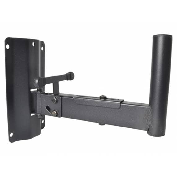 Ultimax WMA 560BK Heavy-Duty Wall-Mount Speaker Bracket, Single (Black)