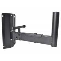 Ultimax WMA 560BK Heavy-Duty Wall-Mount Speaker Bracket, Single (Black)