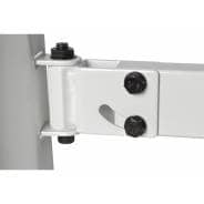 Ultimax WMA 560WH Heavy-Duty Wall-Mount Speaker Bracket, Single (White)