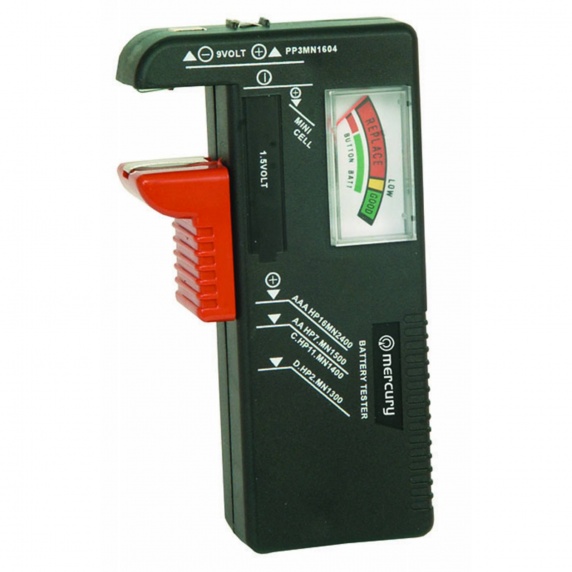 Universal Battery Tester/Checker AA, AAA, 9V 