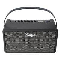 Vintage Retro 25 - 25W Bluetooth Guitar Amplifier with Drum Machine – Black