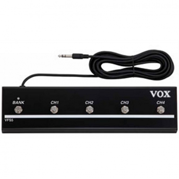 VOX VFS5 Foot Controller - 5 Way Footswitch 