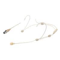 W Audio Adjustable Boom Headset Microphone - 4 Pole Mini XLR (for Shure & Trantec Systems)