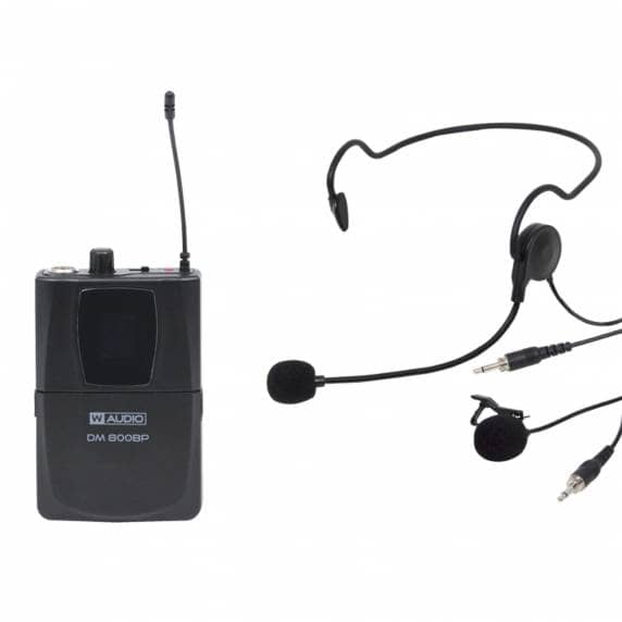 W Audio DM 800BP Add On Beltpack Kit (863.0Mhz-865.0Mhz)