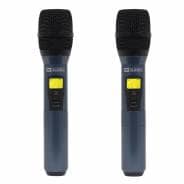 W-Audio DQM600H UHF Quad Handheld Wireless Mic System (606-614Mhz)