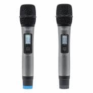 W Audio DTM 600H Twin Handheld Mic System + V2 Software (606.0Mhz-614.0Mhz)