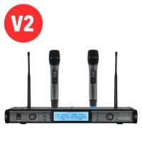 W Audio DTM 600H Twin Handheld Mic System + V2 Software (606.0Mhz-614.0Mhz)