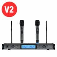 W Audio DTM 800H Twin Handheld Wireless Mic Sytem + V2 Software (863.0Mhz-865.0Mhz)