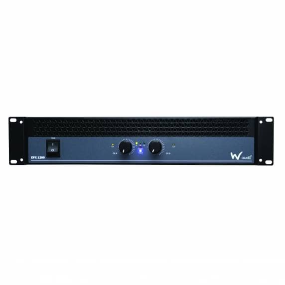 W Audio EPX 1200 2x600Wrms Stereo Power Amplifier