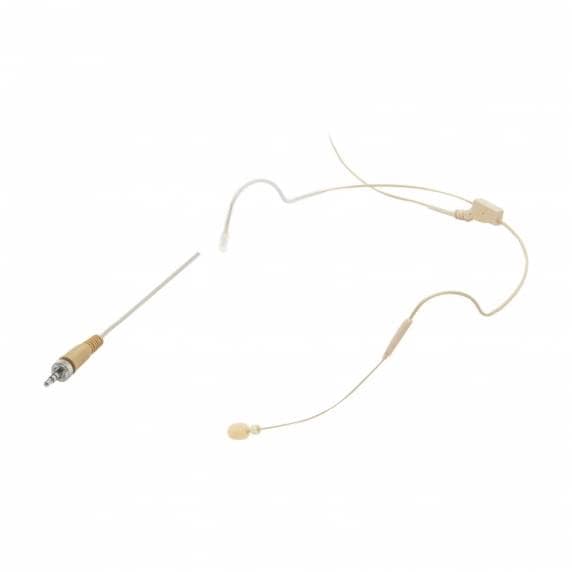 W Audio Fixed Boom Headset Microphone - 3 Pole Locking Jack (for Sennheiser/Trantec Systems)