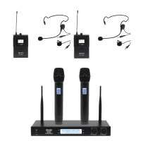 W Audio RM 30T Mic System with 2 x RM 30BP Bundle (863.1Mhz/864.8Mhz)