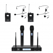 W Audio RM 30T Mic System with 2 x RM 30BP Bundle (863.1Mhz/864.8Mhz)