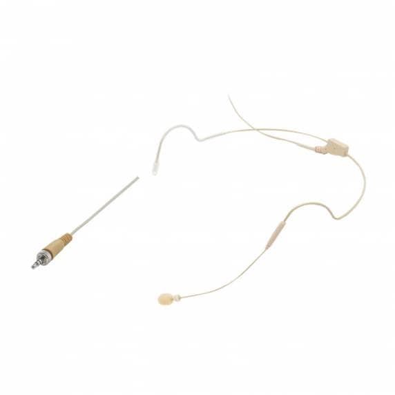 W Audio Small Headset Microphone - 2-Pole Screw Jack (for Sennheiser & Trantec Systems)