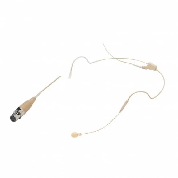 W Audio Small Headset Microphone - 3 Pole Mini XLR (for AKG Systems)