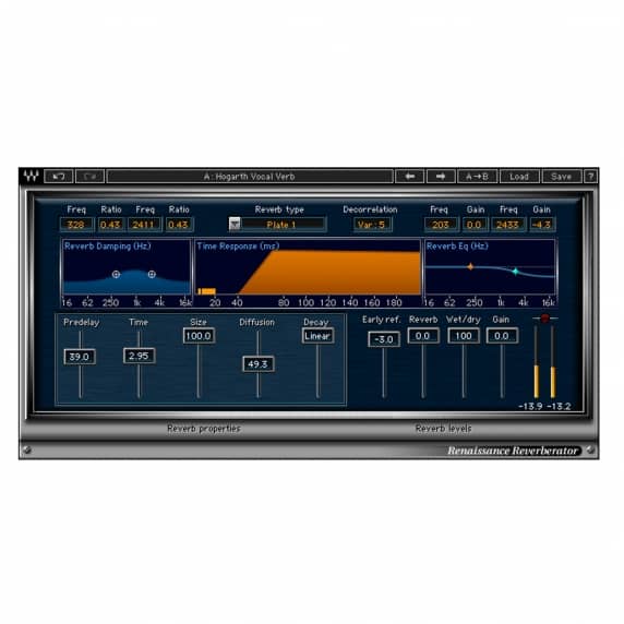 Waves Renaissance Reverb Plugin Software (Serial Download)