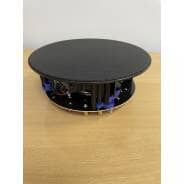 White Ceiling Speaker Grille 6.5" Universal Magnetic Slimline Cover